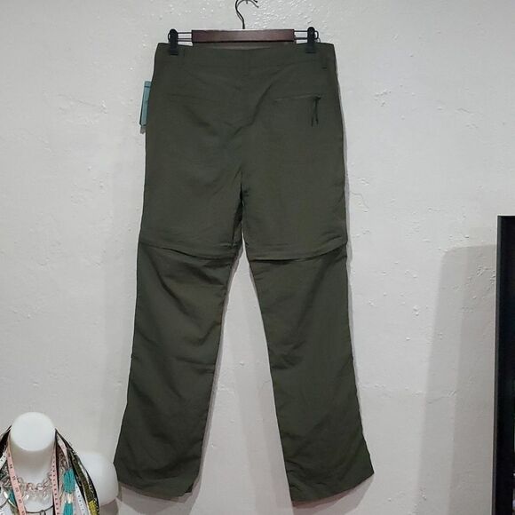 American Outback Hiking Lightweight Convertible Pants/Shorts in Green Size M - Picture 10 of 16